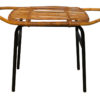 Mid Century Rattan Stool by Alan Fuchs for Experimental Housing Project Invalidovna in Prague