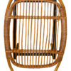 Mid Century Rattan Stool by Alan Fuchs for Experimental Housing Project Invalidovna in Prague
