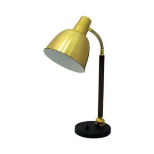 Brass table and desk lamp by Selecto AS, Norway 1950s