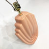 1980s Salmon Pink Ceramic Table Lamp Hollywood Regency Retro Vintage 1980s Salmon Pink Ceramic Table Lamp Hollywood Regency Retro Vintage