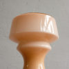 Chess Tower Pink Table Lamp by Ivan Jakeš for Glasswork Valašské Meziříčí, 1970s