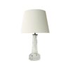 Swedish Crystal glass table lamp by Carl Fagerlund for Orrefors 1950s