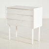 Chest of Drawers Painted in White