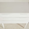 Chest of Drawers Painted in White