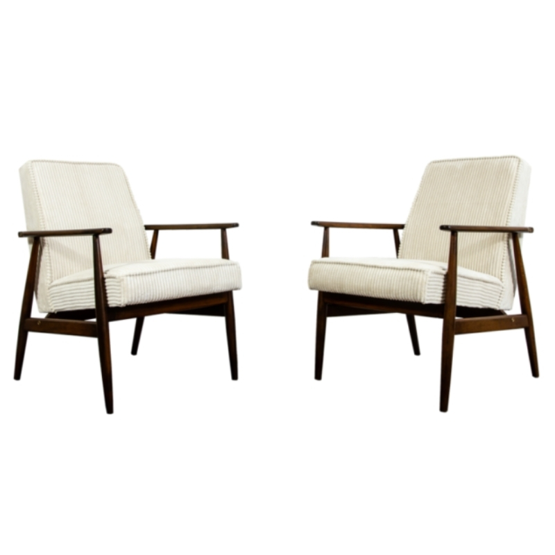 Pair of armchairs type 300-190 by H. Lis 1960