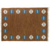 Scandinavian mid-century modern rug. 195 x 140 cm (6.4 x 4.59 ft)