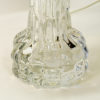 Swedish Crystal glass table lamp by Carl Fagerlund for Orrefors 1950s