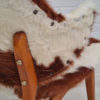Danish lounge chair by Ib Kofod Larsen, 70s, renovated, cowhide Danish lounge chair by Ib Kofod Larsen, 70s, renovated, cowhide