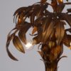 Gilt Metal Palm Tree Floor Lamp by Hans Kögl. 1970s