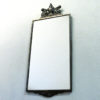 Pewter wall mirror by Oscar Antonsson for Ystad Metall, Sweden 1929