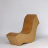 Vintage Plywood Wiggle Chair. 1980s