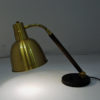 Brass table and desk lamp by Selecto AS, Norway 1950s Brass table and desk lamp by Selecto AS, Norway 1950s