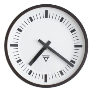 Rare Industrial Pragotron Wall Clock Model PK-27 With An Original Box