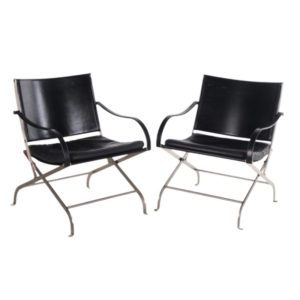 Set of black Carlotta chairs by Antonio Citterio, 1990s Set of black Carlotta chairs by Antonio Citterio, 1990s