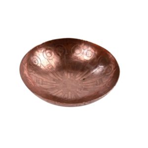 1950s Copper Bowl by Michael Harjes Metallkunst