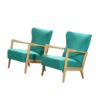 Pair of Vintage Danish Armchairs by Fritz Hansen Pair of Vintage Danish Armchairs by Fritz Hansen