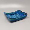 1960s Bitossi Ashtray/Catchall by Aldo Londi Blue Rimini Collection 1960s Bitossi Ashtray/Catchall by Aldo Londi Blue Rimini Collection