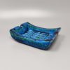 1960s Bitossi Ashtray/Catchall by Aldo Londi Blue Rimini Collection 1960s Bitossi Ashtray/Catchall by Aldo Londi Blue Rimini Collection