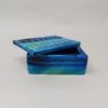 1960s Bitossi Box in Ceramic by Aldo Londi "Blue Collection"