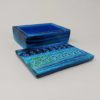 1960s Bitossi Box in Ceramic by Aldo Londi "Blue Collection"