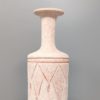 1970s Amazing Pair of Vases in Ceramic in Antique Pink Color. Made in Italy