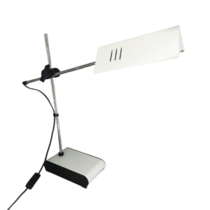 1970s Stunning Original Vintage White Table Lamp design by Veneta Lumi. Made in Italy