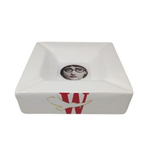 1970s Porcelain Ashtray/Catchall by Piero Fornasetti for Winston