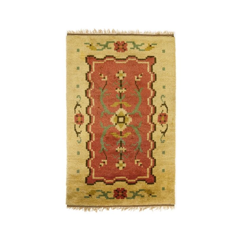 Scandinavian mid-century rya rug. 300 x 190 cm (118 x 75 in)