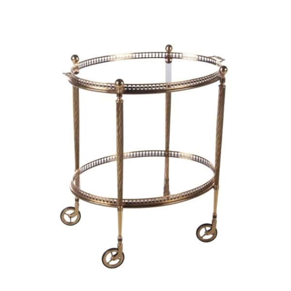 Maison Jansen Hollywood Regency Trolley, 1950s