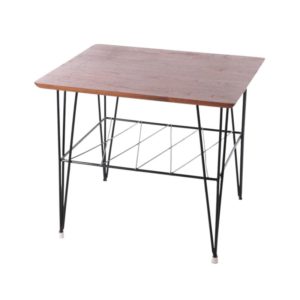Vintage Black metal string Coffee table from Sweden, 1960