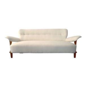 Rare Three Seat Sofa Model 109 By Theo Ruth For Artifort, Dutch Design, 1950s