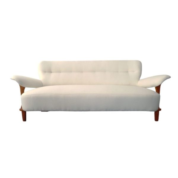 Rare Three Seat Sofa Model 109 By Theo Ruth For Artifort, Dutch Design, 1950s Rare Three Seat Sofa Model 109 By Theo Ruth For Artifort, Dutch Design, 1950s