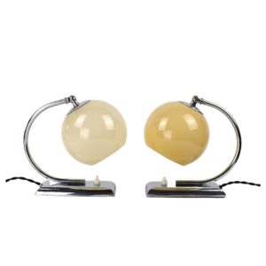 Czechoslovak Space Age Glass Pendant made by Combi Lux, 1970s