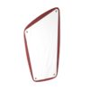 Vintage teak Danish mirror Aarhus Glasimport, 1960