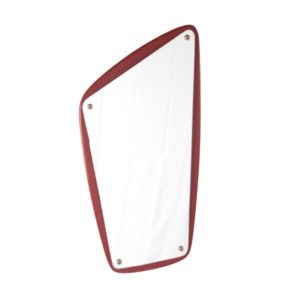 Vintage teak Danish mirror Aarhus Glasimport, 1960