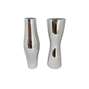 1970s Gorgeous Pair of Vases in Ceramic. Made in Italy