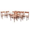Set of 10 CH36' and CH37 Dining Chairs by Hans Wegner for Carl Hansen & Søn,Denmark.