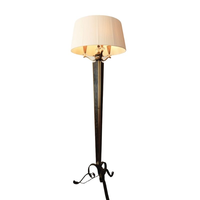 Neoclassical Style Floor Lamp From Maison Jansen, 1950s
