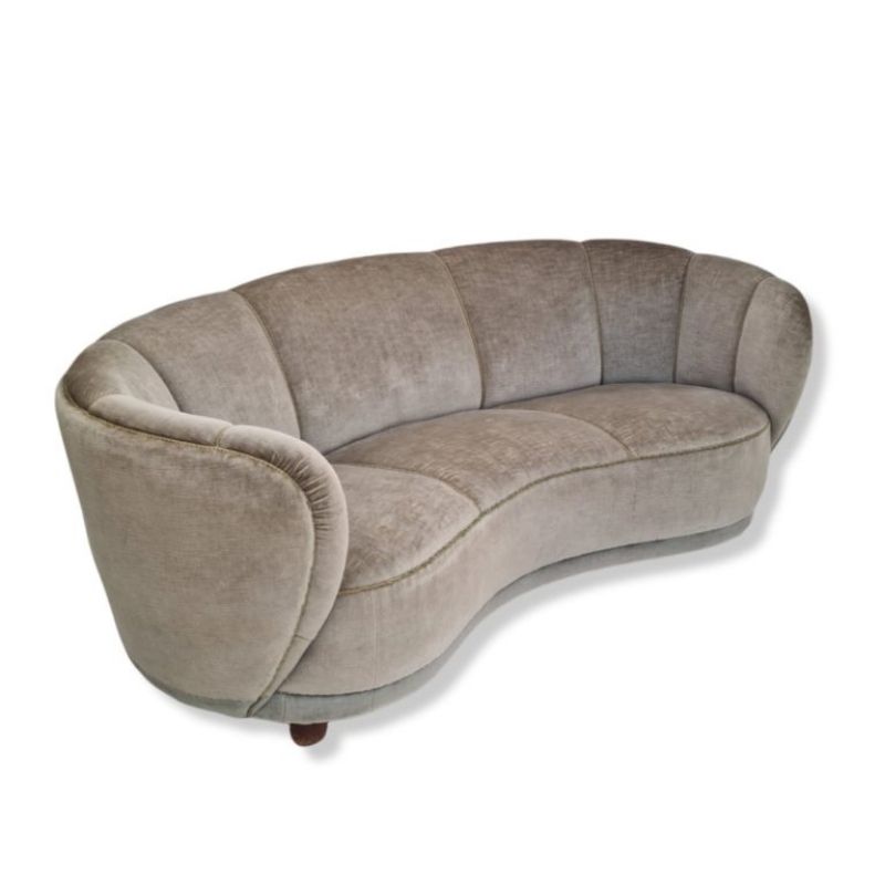Mid-century, 50s, Danish sofa, Flemming Lassen style, original condition