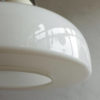 Czechoslovak Space Age Glass Pendant made by Combi Lux, 1970s