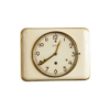 Mid-Century Ceramic Junghans Wall Clock, Germany, 1950s