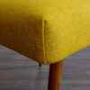 Vintage Yellow German Club Chair in Kvadrat Wool, 1960s