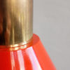 Vintage Red Table Lamp made by AKA Germany, 1960s