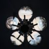 70s Mazzega Murano style Chandelier ° Vintage ° Space Age Era °