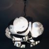 70s Mazzega Murano style Chandelier ° Vintage ° Space Age Era °