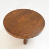 Coffee table in stained wood with basic architecture. Bauhaus style. Coffee table in stained wood with basic architecture. Bauhaus style.