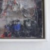 Abstract Oil Painting on Canvas by Georges Breuil (1904-1997)
