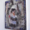 Abstract Oil Painting on Canvas by Georges Breuil (1904-1997)