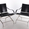 Set of black Carlotta chairs by Antonio Citterio, 1990s