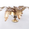 Gilded Florentine wall or ceiling lamp by Banci Firenze, Italy 1960s